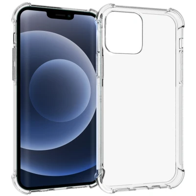 Afbeelding van Apple iPhone 13 Pro Hoesje Siliconen en TPU (zacht) iMoshion Softcase/Backcover Transparant Telefoonhoesje
