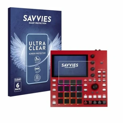 Afbeelding van Savvies Screenprotector voor Akai MPC One+ Folie Beschermfolie transparant (6 Stuks)