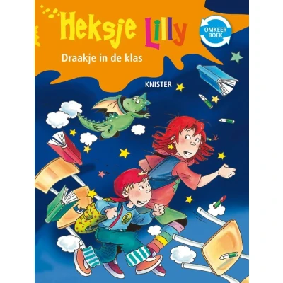 Afbeelding van Heksje Lilly omkeerboek Rare ridder/Draakje in de klas (Hardback)