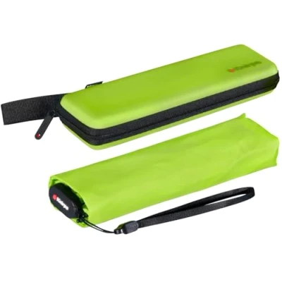 Afbeelding van Knirps Zakparaplu US.050 Ultra Light Slim Handleiding in etui, lime, 90 cm
