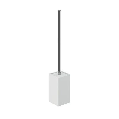 Afbeelding van Toiletborstelhouder Sapho Verbena Vrijstaand 45.6x7.8 cm Wit