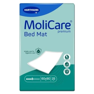 Afbeelding van MoliCare Premium Bed Mat Incontinentie matrasbeschermers 5 drops 25 stuks