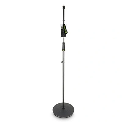 Afbeelding van Gravity MS 23 Microfoonstatief, ronde voet zwart