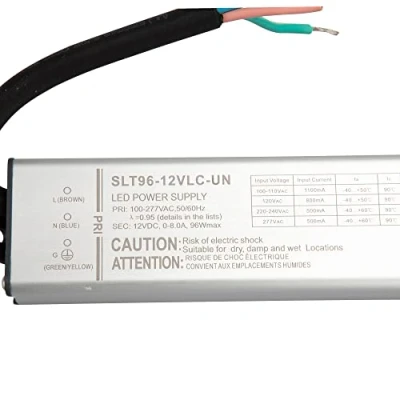 Afbeelding van Self Electronics SLT96 12VLC UN LED driver Constante spanning 96 W 0 8 A 12.0 V/DC Geschikt voor meubels, Niet dimbaar, Overbelastingsbescherming,