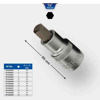 Afbeelding van Steeksleutelelement Brilliant Tools