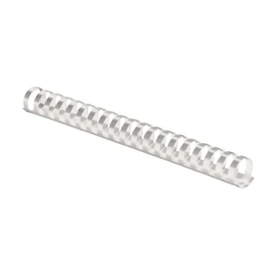 Afbeelding van Bindrug Fellowes 14mm 21rings A4 wit 25stuks