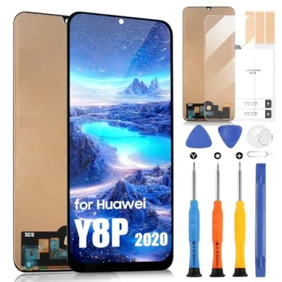 Afbeelding van ARSSLY Lcd scherm voor Huawei Y8P 2020 / P Smart S display 2020, vervanging van het scherm, touchscreen, digitizer, volledige montage met gereedschap