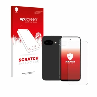 Afbeelding van upscreen Screenprotector voor Google Pixel 9a (Voor+Camera) Folie Beschermfolie transparant