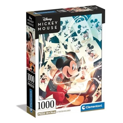 Afbeelding van Clementoni Legpuzzel Mickey Mouse, 1000st.