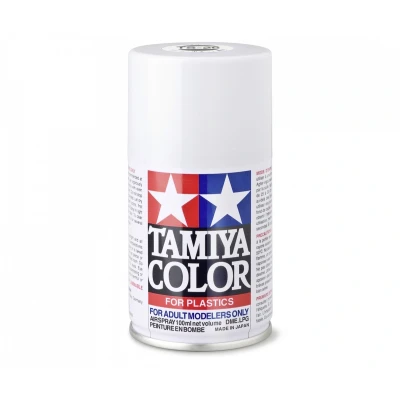 Afbeelding van Tamiya TS 26 White Gloss Acryl Spray 100ml Verf spuitbus