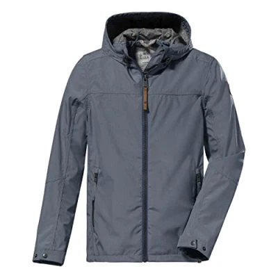 Afbeelding van G.I.G.A. DX Men&#039;s Softshelljack/outdoorjack met capuchon GS 9 MN SFTSHLL JCKT, steel blue, M, 38213 000