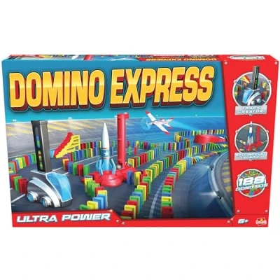 Afbeelding van Domino Express Ultra Power, Constructiespeelgoed vanaf 6 Jaar, Dominospel met Dominostenen Jaar