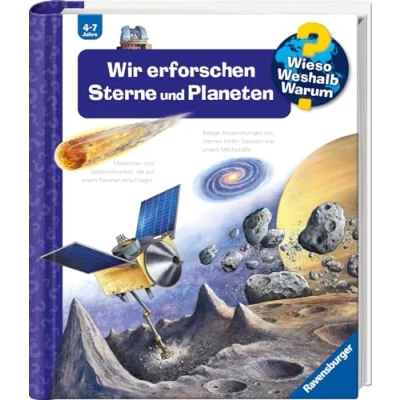 Afbeelding van Wieso? Weshalb? Warum?, Band 59: Wir erforschen Sterne und Planeten