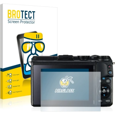 Afbeelding van BROTECT Glas Screen Protector voor Canon EOS M3 Schermbeschermer [9H Hardheid, Beschermglas Folie niet Gehard Glas]