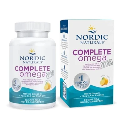 Afbeelding van Nordic Naturals Complete Omega Xtra, 1360 mg 60 softgels