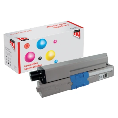 Afbeelding van Toner Quantore alternatief tbv Oki 44973536 zwart