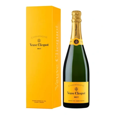 Afbeelding van Veuve Clicquot Brut champagne in geschenkverpakking 750 ml Oranje