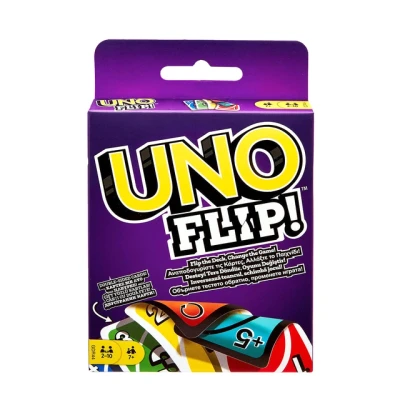 Afbeelding van Uno: Flip! (NL/EN/FR/DE)