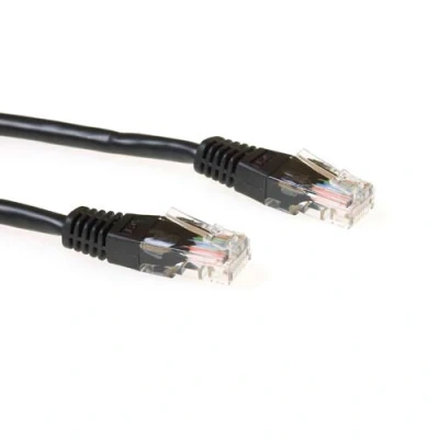Afbeelding van ACT IB8905 U/UTP CAT6 Patchkabel Zwart 5 meter