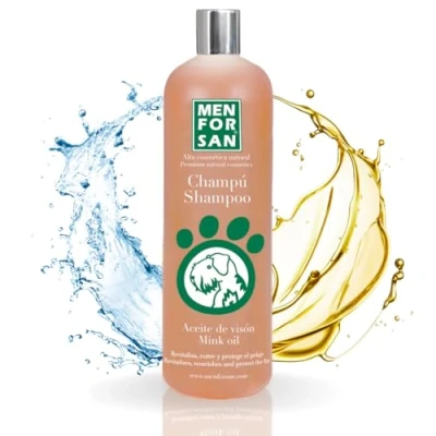 Afbeelding van Shampoo Menforsan Hond Nertsolie 1 L