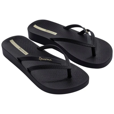 Afbeelding van Slipper Ipanema Women Bossa Soft Black Schoenmaat 35 36