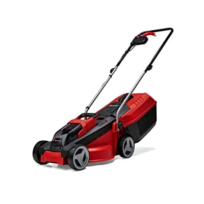 Afbeelding van Einhell Accu Grasmaaier GE cm 18/30 Li Kit Power X Change 18 V/Li Ion Maaibreedte: 30 Aanbevolen gazonoppervlakte: tot 150 m² 25 L opvangzak Maaihoogte: 70 mm Incl. 3.0 Ah en lader