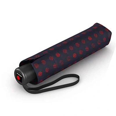 Afbeelding van Knirps A.050 Medium Handmatige paraplu, zakparaplu, compact, stormvast, stabiel, winddicht, pinta sailor, M