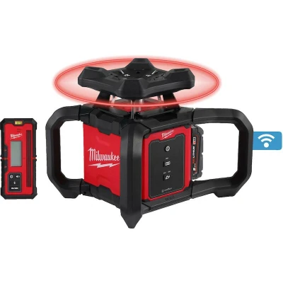 Afbeelding van Milwaukee M18 RLOH600 201C 18V Roterende Laser (1x 2,0Ah, in Koffer)