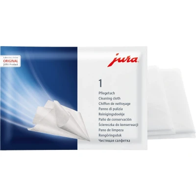 Afbeelding van Jura Reinigings Doekjes Koffie accessoire Wit