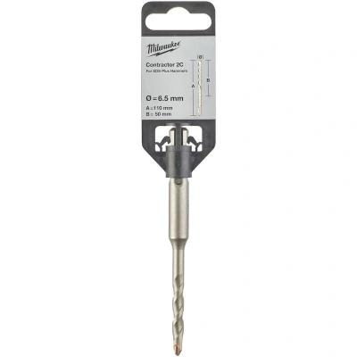 Afbeelding van Milwaukee Accessoires SDS+ Contractor 2 snijder 6.5 x 110 1 pc 4932471220