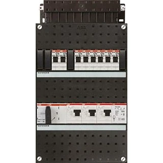 Afbeelding van ABB HAF groepenkast 3 fase met 8 groepen en beltrafo HAD333332 222TH44