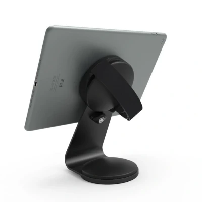 Afbeelding van Maclocks dock tablet standaard met handvat zwart 189BGRPLCK