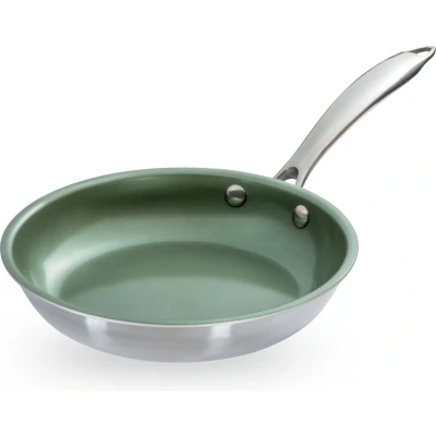 Afbeelding van Koekenpan Just Vegan RVS Eco 20 cm