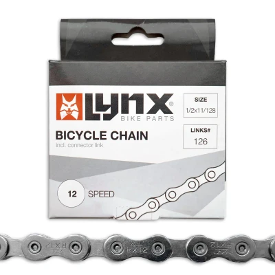 Afbeelding van Lynx 12 speed fietsketting 1/2 x 11/128 126 schakels
