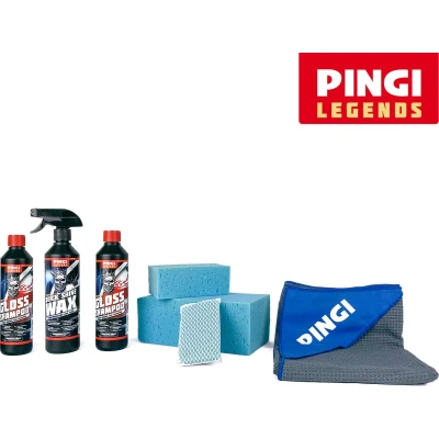 Afbeelding van Pingi set doek, Spons, Shampoo, Wax