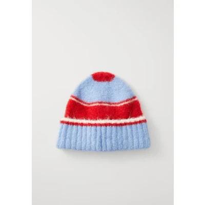 Afbeelding van Samsøe Sajeanne Beanie Muts Haute red, Dames, Maat: One Size, red
