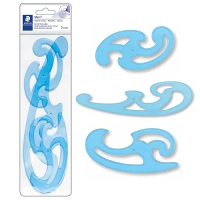 Afbeelding van STAEDTLER burmestermallen set met 3 modellen