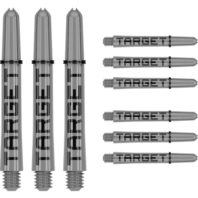 Afbeelding van TARGET PRO GRIP TAG GREY &amp; BLACK BAGGED SHAFT SET OF 3 INTERMEDIATE