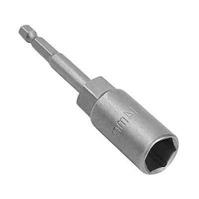 Afbeelding van 1 Stks Moer Driver Socket 80 MM Lengte 1/4 &quot;Hex Shank Bit Setter voor Boren, en Impact Adapter (13mm)