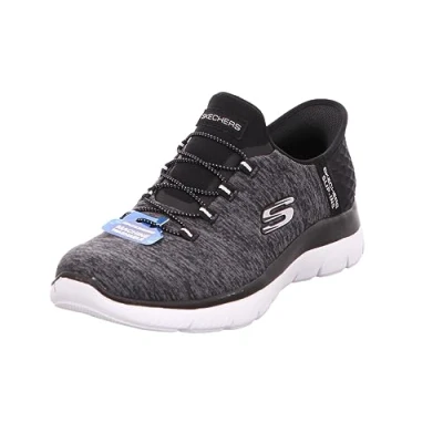 Afbeelding van Skechers 149937 Gymt hardloopschoen voor dames, Zwart/Wit, 38.5 EU