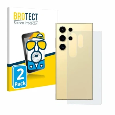 Afbeelding van BROTECT Screenprotector voor Samsung Galaxy S24 Ultra (Achterkant) Folie Beschermfolie matte (2 Stuks)