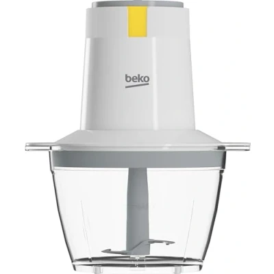 Afbeelding van BEKO, Hakmolen, vermogen: 500 Watt, kunststof kom met een inhoud van 0,5 l, pulse, 2 afneembare messen, LV wasbaar, antislip, eenvoudig te bedienen, wit