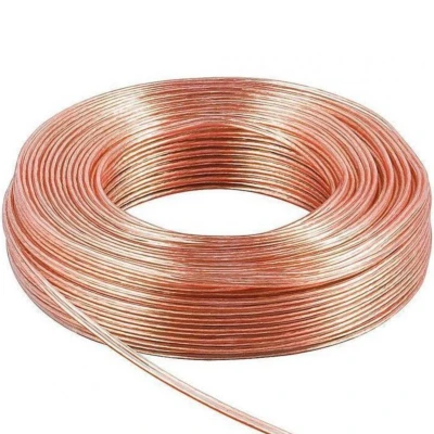 Afbeelding van Goobay 15018 luidsprekerkabel 2 x 0,75 mm² CCA strengen/luidsprekerkabel audiokabel per meter/luidsprekerkabel kabel audiokabel/subwoofer kabel/transparant / 100 m