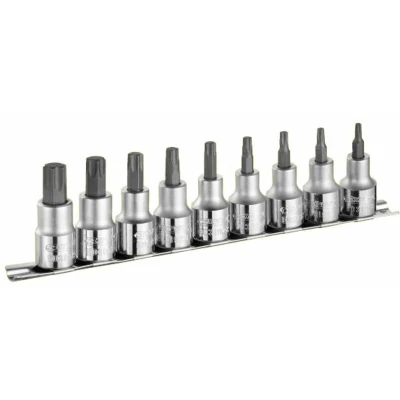 Afbeelding van Expert by Facom schroevendraaierdoppenset Torx® 1/2&quot; 9 delig E032936