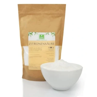 Afbeelding van citroenzuur poeder levensmiddelenkwaliteit 1 kg groene essence voor het wassen van groenten en fruit zuurmiddel conserveringsmiddel koken bakken (1 kg)