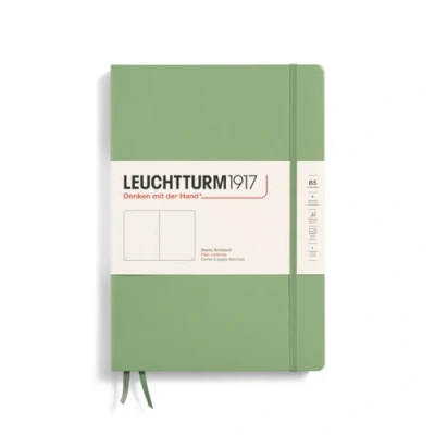 Afbeelding van Leuchtturm 1917 Hardcover B5 18 x 25.5 cm Notitieboek Sage blanco