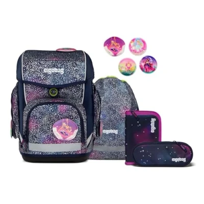 Afbeelding van Ergobag cubo Schooltas set voor kinderen, Maat: One Size, Lila