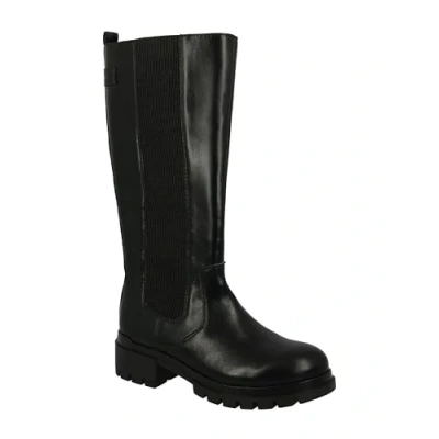 Afbeelding van Tom Tailor Dames 4294201 kniehoge laarzen, zwart, 37 EU