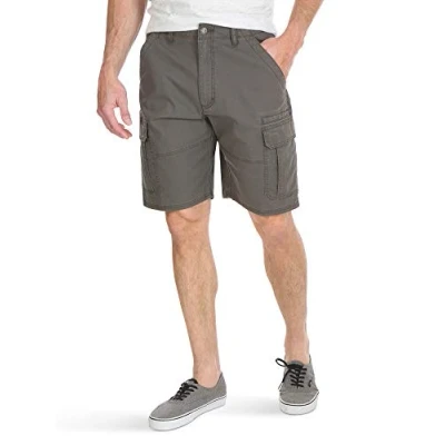 Afbeelding van Wrangler Authentics Men&#039;s Big and Tall &amp; Classic Relaxed Fit Stretch Cargo Short
