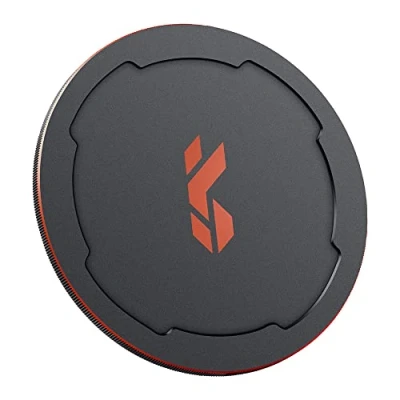 Afbeelding van K&amp;F Concept 2 in 1 magnetische metalen lensdop met schroefdraad 67 mm, compatibel lenzen en filters